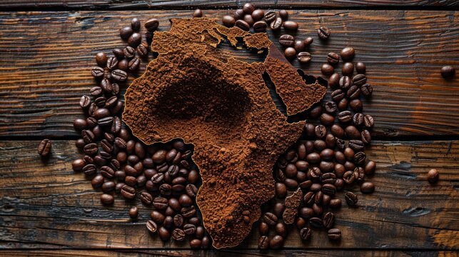Caffè Arabica e Robusta africano